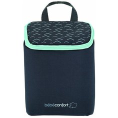 Bebe confort Контейнер-сумка термоизоляционная для бутылочек, черный/зеленый