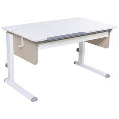 Стол детский Астек-Элара Лидер с ящиком 120x72 см белый/береза/белый