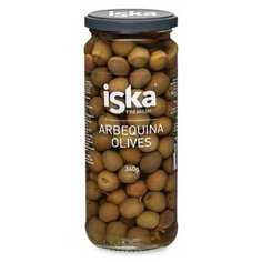 Оливки Арбекина с косточкой ISKA 370мл