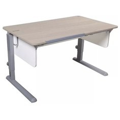 Стол детский Астек-Элара Лидер без ящика 120x72 см береза/белый/серый