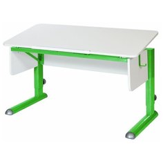 Стол детский Астек-Элара Моно-2 115x58 см белый/белый/зеленый