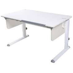 Стол детский Астек-Элара Лидер Левша без ящика 120x72 см белый/рамух/белый