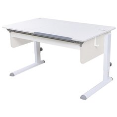 Стол детский Астек-Элара Лидер Левша с ящиком 120x72 см белый/рамух/белый