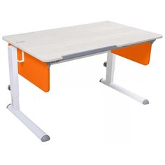 Стол детский Астек-Элара Лидер без ящика 120x72 см рамух/оранжевый/белый