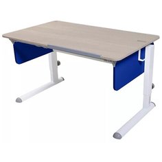 Стол детский Астек-Элара Лидер Левша без ящика 120x72 см береза/синий/белый