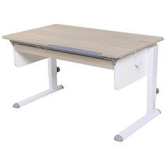 Стол детский Астек-Элара Лидер Левша с ящиком 120x72 см береза/белый/белый