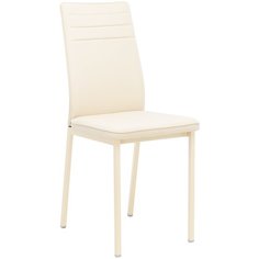 Стул Leset Бри металл Кремовый, экокожа Кремовая
