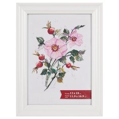 Рамки, паспарту Gamma ПРК-01 13 x 18 см пластик. с оргстеклом белый