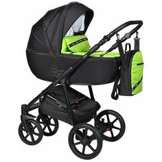Коляска детская Indigo CROSS 2в1 Cr 06 зеленый