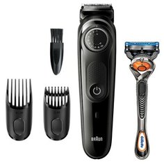 Триммер для бороды Braun BT3242 + Бритва Gillette