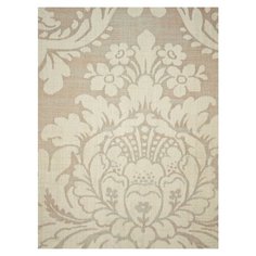 Дизайнерские обои Seabrook DAMASK FOLIO, США, акрил/бумага, моющиеся, Серый, Дамаск, 0,52х10м, DF30409