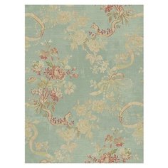 Дизайнерские обои Seabrook TAPESTRY, США, акрил/бумага, моющиеся, Голубые, 0,52х10м, TY30002