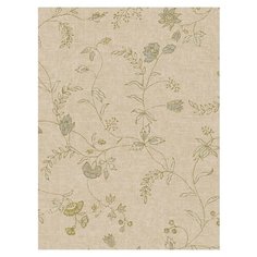 Дизайнерские обои Seabrook TAPESTRY, США, акрил/бумага, моющиеся, Бежевые, 0,52х10м, TY31602