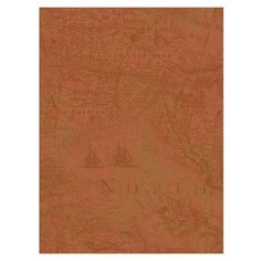 Дизайнерские обои Seabrook TRINIDAD, США, акрил/бумага, моющиеся, Красный, Геометрия, 0,52х10м, TR20101