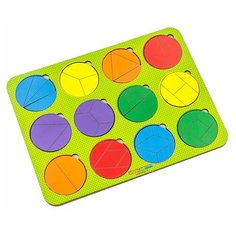 WoodlandToys Игры Никитина "Сложи круг", 12 кругов, 061302w