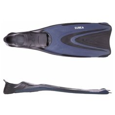 Ласты SCD 500 для дайвинга EU44/45 синий SUBEA X Декатлон Decathlon