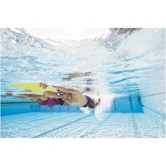 Плавки–шорты мужские темно-сине-оранжевые 100 BASIC, размер: 50, цвет: Синий Графит NABAIJI Х Декатлон Decathlon