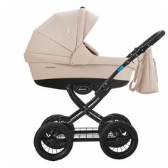 Коляска детская AroTeam COCOLINE 18 PRIMA 2в1 02 (св.бежевая кожа)