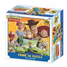 Пазл Prime 3D Super История игрушек сюжет 1, 100 элементов