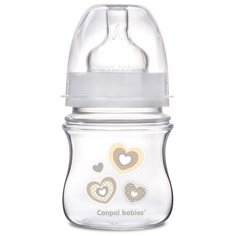 Бутылочка Canpol babies EasyStart, с широким горлышком, антиколиковая, Pp, 0+, 120 мл, цвет белый (250989166)