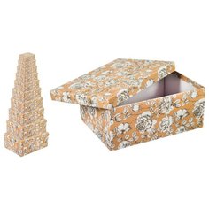 Комплект коробок из 10шт. "Розы" прямоугольный 189703 Русские подарки