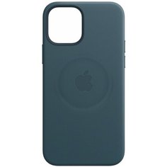 Чехол Apple MagSafe для iPhone 12/12 Pro, кожа, «балтийский синий»