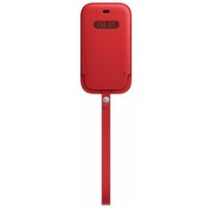 Чехол-конверт Apple MagSafe для iPhone 12 mini, кожа, (PRODUCT)RED