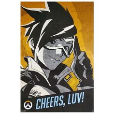 Постер Overwatch: Tracer Cheers Luv! Ab Ystyle
