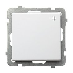 Ospel Sonata Белый Выключатель перекрестный (сх.7), без рамки