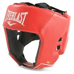 Шлем для любительского бокса Everlast Amateur Competition PU XL красный