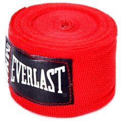 Бинты Everlast MMA 2.54м красные