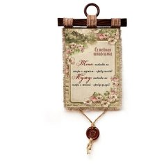 Панно Универсальный свиток "Семейная шпаргалка," вертикальное А4