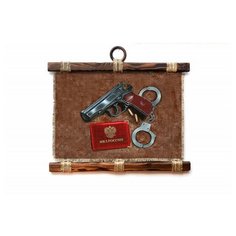 Панно Универсальный свиток " МВД А4 " горизонтальное А4
