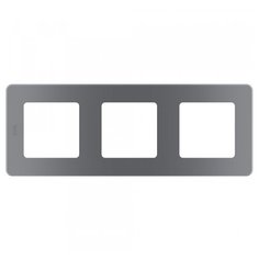 Legrand INSPIRIA Дымчатый Рамка - 3 поста