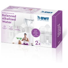 Комплект картриджей для кувшинов BWT Balanced Alkalized Water сбалансированная щелочная вода, 2 шт. для кувшинов BWT / Барьер / Brita (Брита)