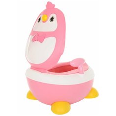 Детский горшок Pituso Пингвинёнок Розовый