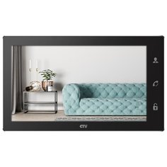 CTV-M4102FHD Монитор видеодомофона (чёрный)