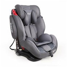 Автокресло Indigo BENTO ISOFIX+SPS, группа 1+2+3 (9-36 кг), серый