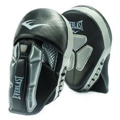Лапы Everlast Prime Leather Mantis черные/серые