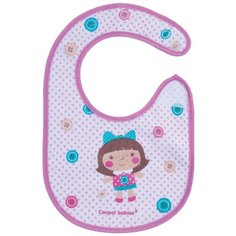 Нагрудник Canpol babies хлопковый, Toys, цвет розовый (250989444)