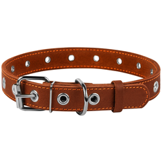 Ошейник COLLAR безразмерный 0244, 60 см коричневый