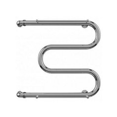 Полотенцесушитель водяной Terminus М-образный с полкой 32 (1") М полка 500x700