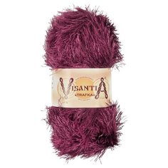 Пряжа Visantia Trafka, 100% полиэстер, 5*100 г, 150 м+-3 м, №0086, винный