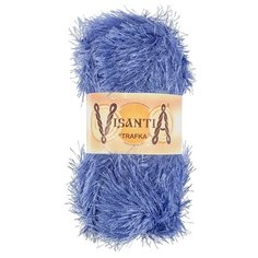 Пряжа Visantia Trafka, 100% полиэстер, 5*100 г, 150 м+-3 м, №0071, темно-голубой
