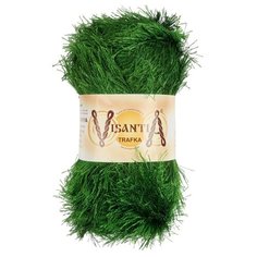 Пряжа Visantia Trafka, 100% полиэстер, 5*100 г, 150 м+-3 м, №0041, ярко-зеленый