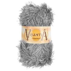 Пряжа Visantia Trafka, 100% полиэстер, 5*100 г, 150 м+-3 м, №0006, светло-серый