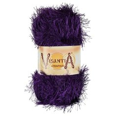 Пряжа Visantia Trafka, 100% полиэстер, 5*100 г, 150 м+-3 м, №0109, темно-пурпурный