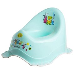 MALTEX горшок Little Bear & friends (5313) светло-голубой