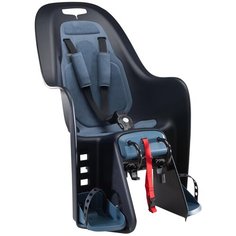 Велосипедное кресло детское 100 BCLIP, цвет: Синий Графит/Балтийский Зелёный ELOPS Х Декатлон Decathlon