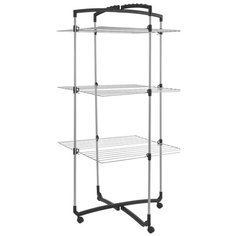 Сушилка для белья Metaltex Faro 3-х уровневая 69х64х134 см МТ-40.57.73